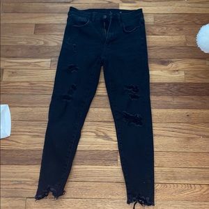 American Eagle ripped jeans